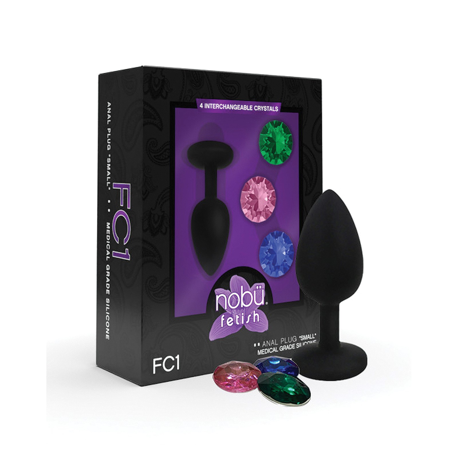 Nobu Fetish Small Silicone Plug - Elegant Design Nobu Fetish Small Silicone Plug - Elegant Design