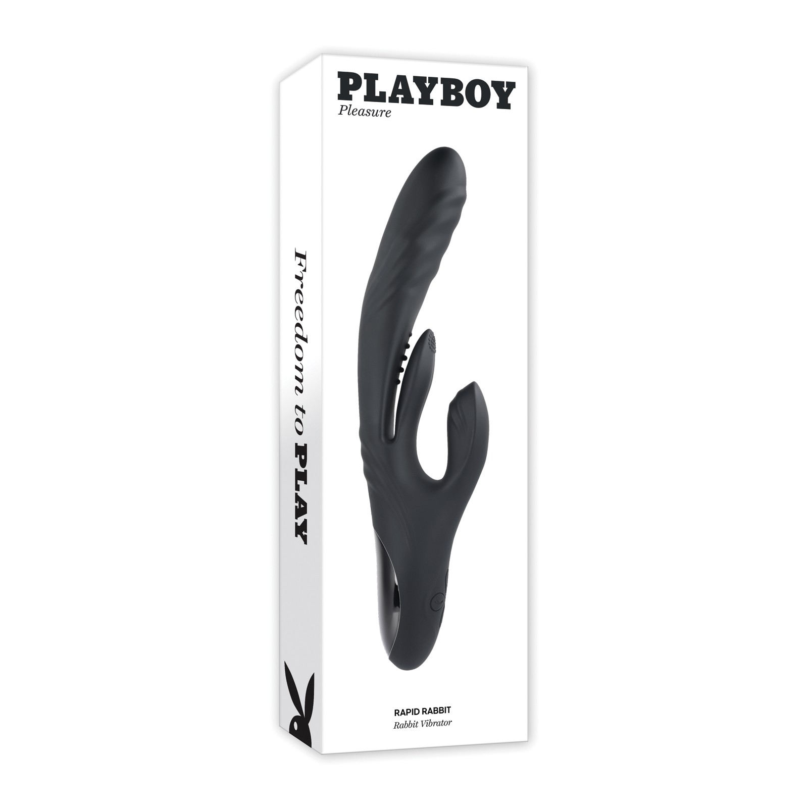 Playboy Pleasure Rapid Rabbit Vibrator - 2 AM Playboy Pleasure Rapid Rabbit Vibrator - 2 AM