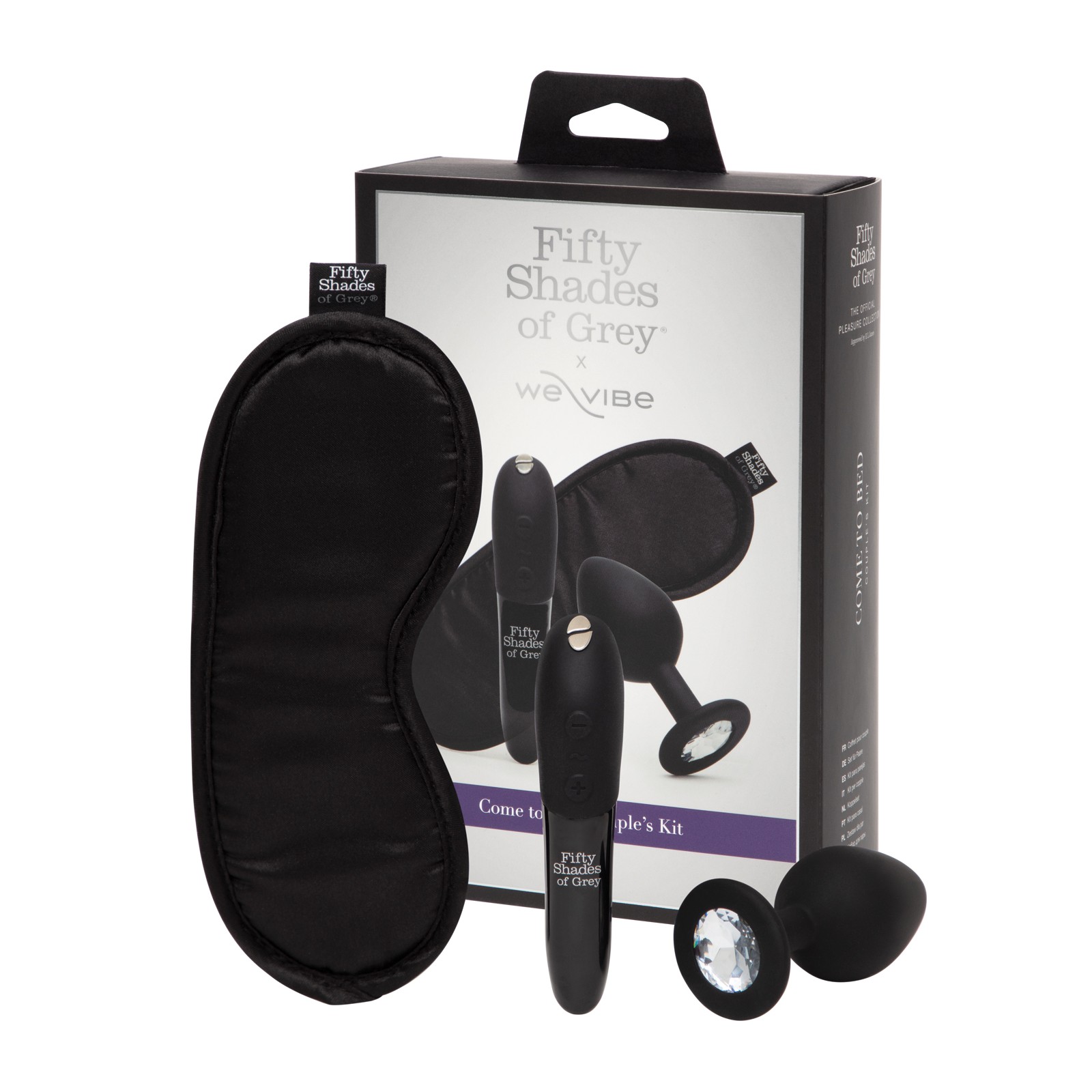Kit Ven a la Cama de Fifty Shades de Grey We-Vibe Kit Ven a la Cama de Fifty Shades de Grey We-Vibe