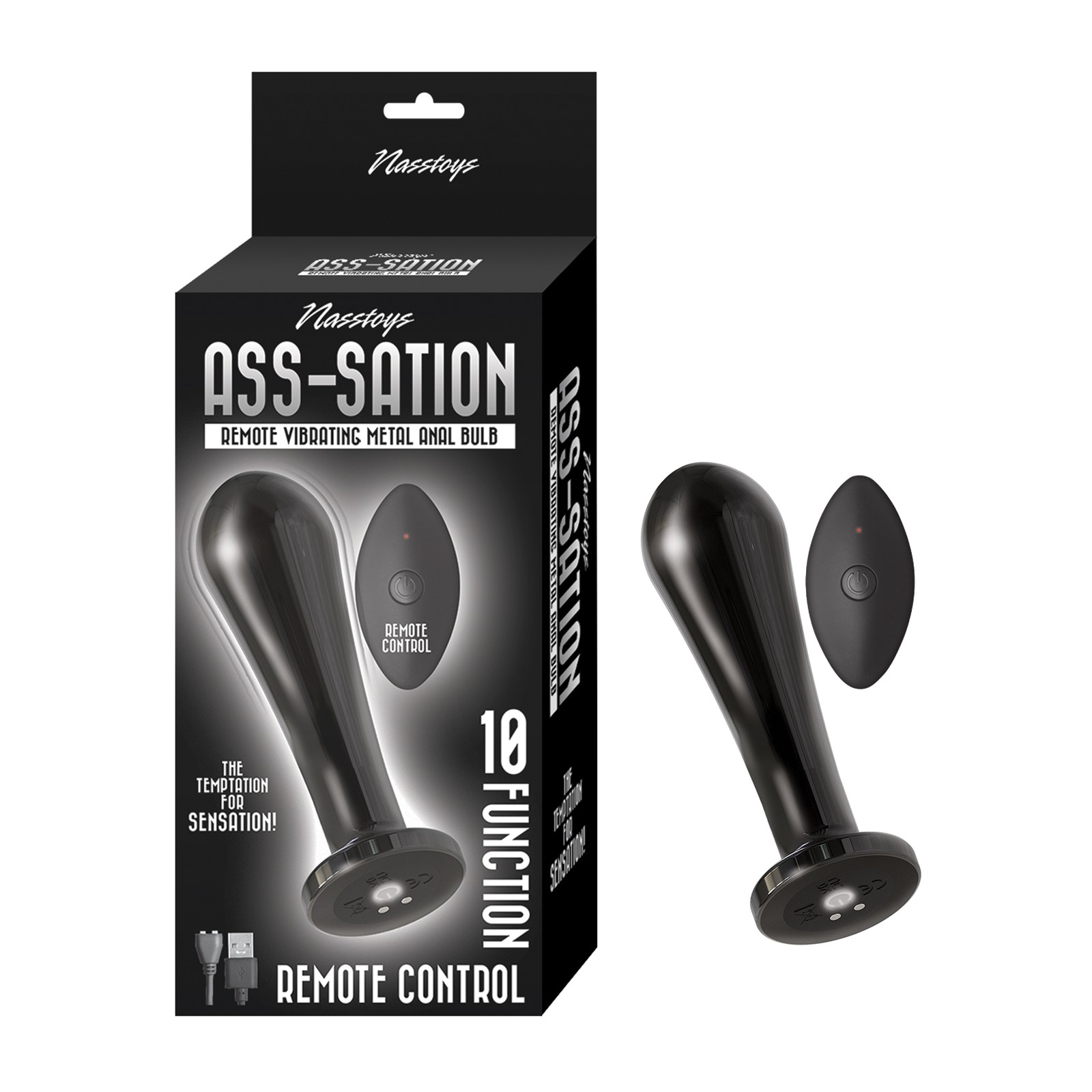 Bulbo Anal Vibrante Metálico Remote - Placer Orgásmico Bulbo Anal Vibrante Metálico Remote - Placer Orgásmico