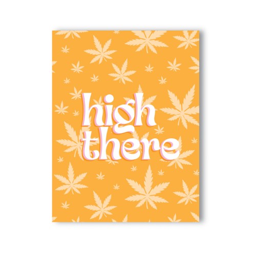 Tarjeta de Felicitación High There 420