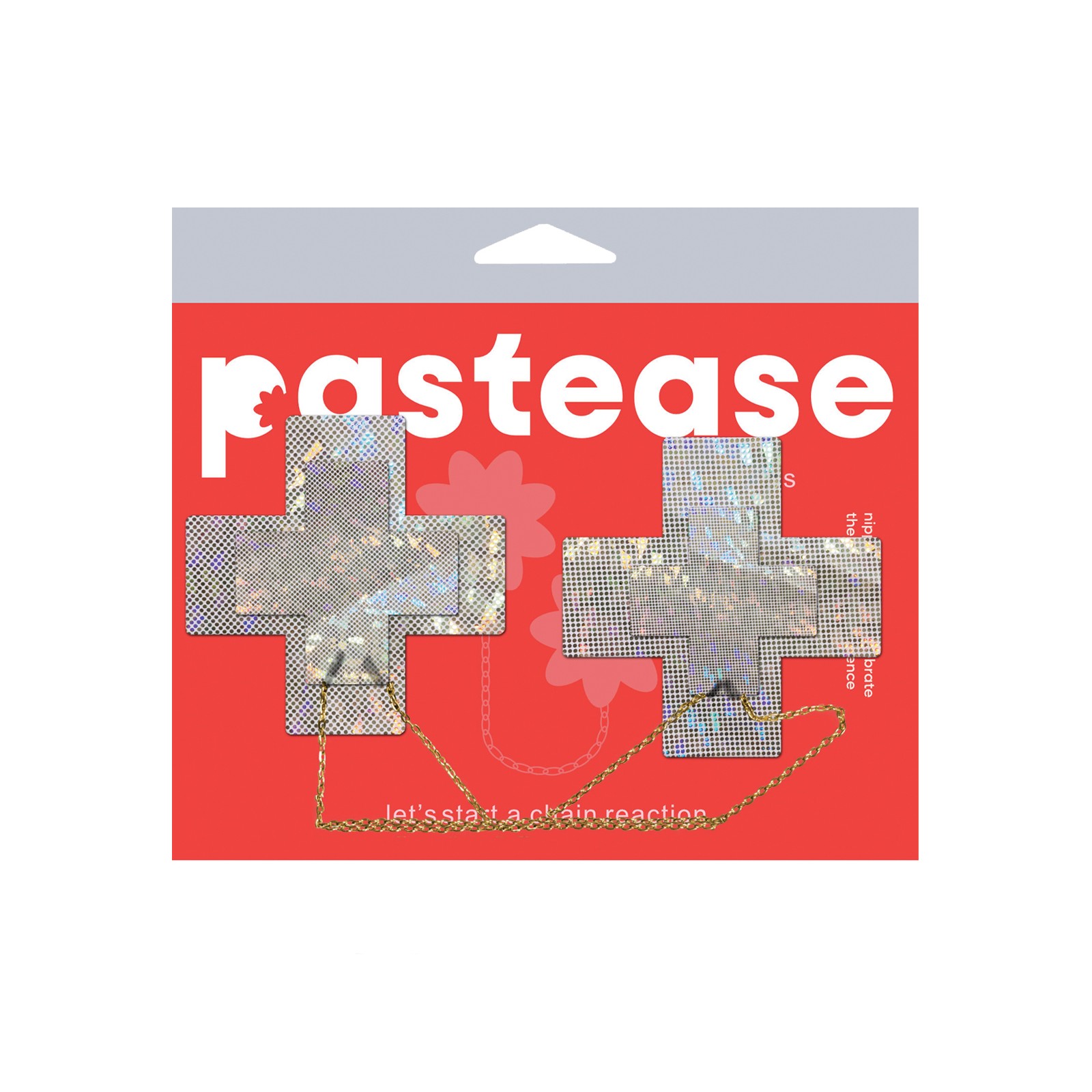 Pastease Cadena Disco Cruz - Blanca Pastease Cadena Disco Cruz - Blanca