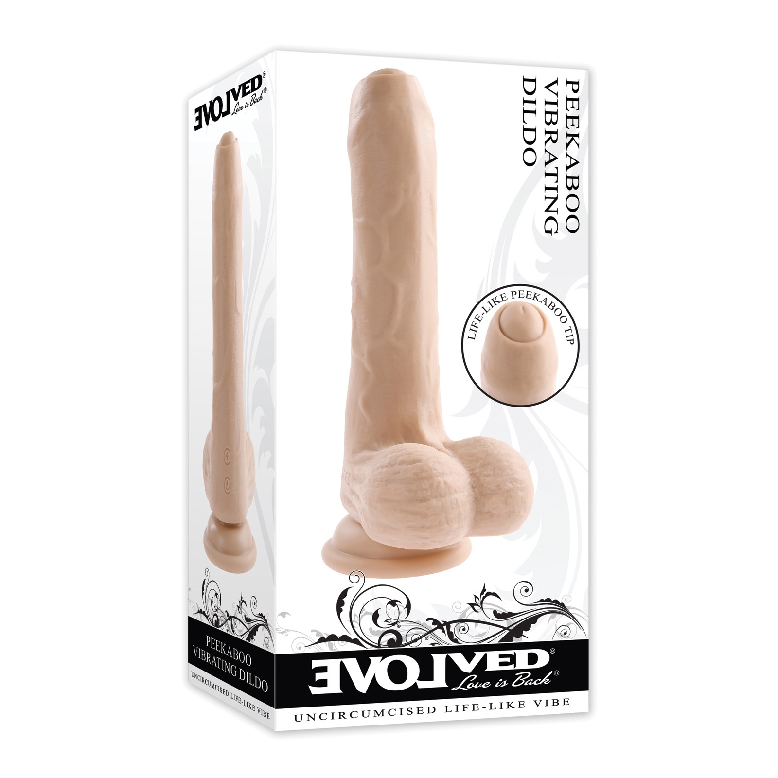 Dildo Vibrador Evolved Peek A Boo Marfil Dildo Vibrador Evolved Peek A Boo Marfil
