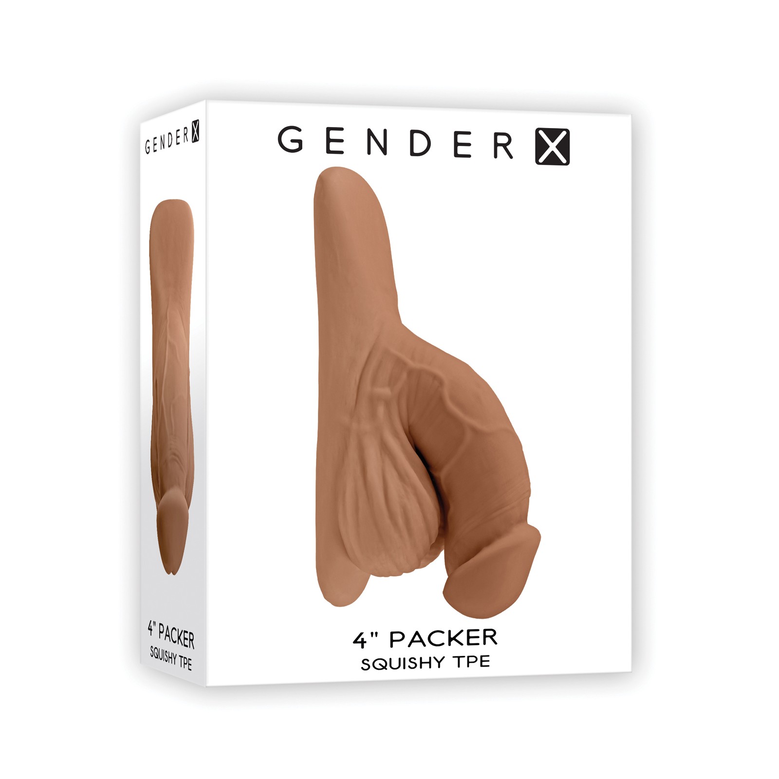 Gender X 4" Packer - Tan Gender X 4" Packer - Tan