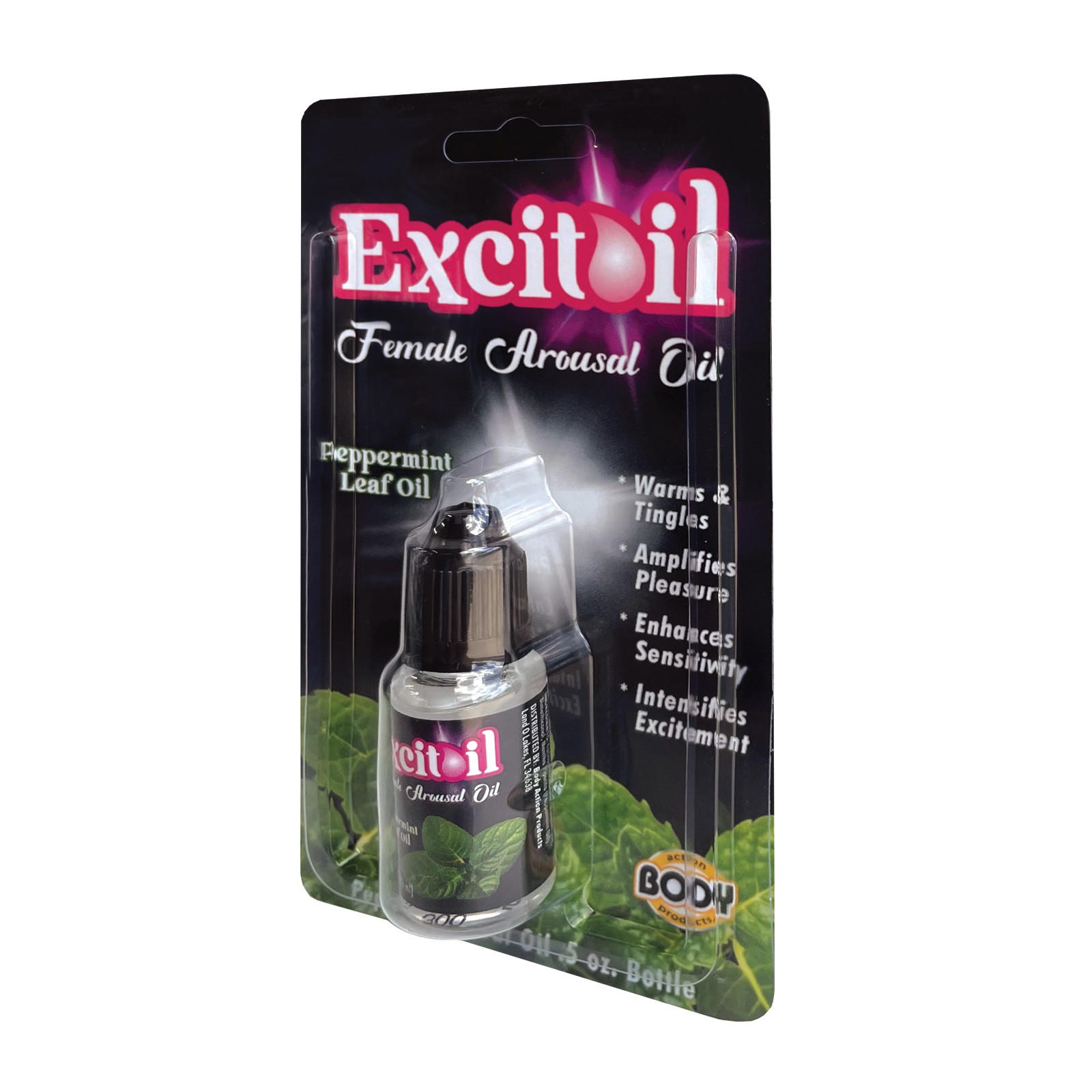 Aceite de Arousal Body Action Excitoil de Menta 0.5 oz Aceite de Arousal Body Action Excitoil de Menta 0.5 oz