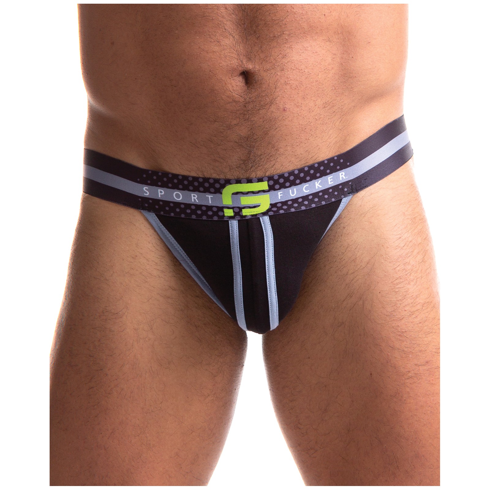 Sport Fucker Jersey Jock XL Black Sport Fucker Jersey Jock XL Black