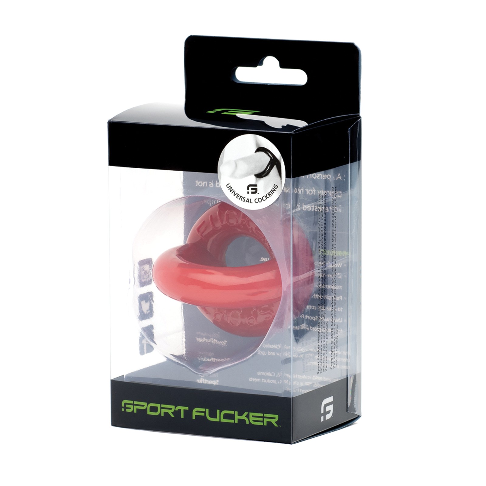Sport Fucker Universal Cockring Red Sport Fucker Universal Cockring Red