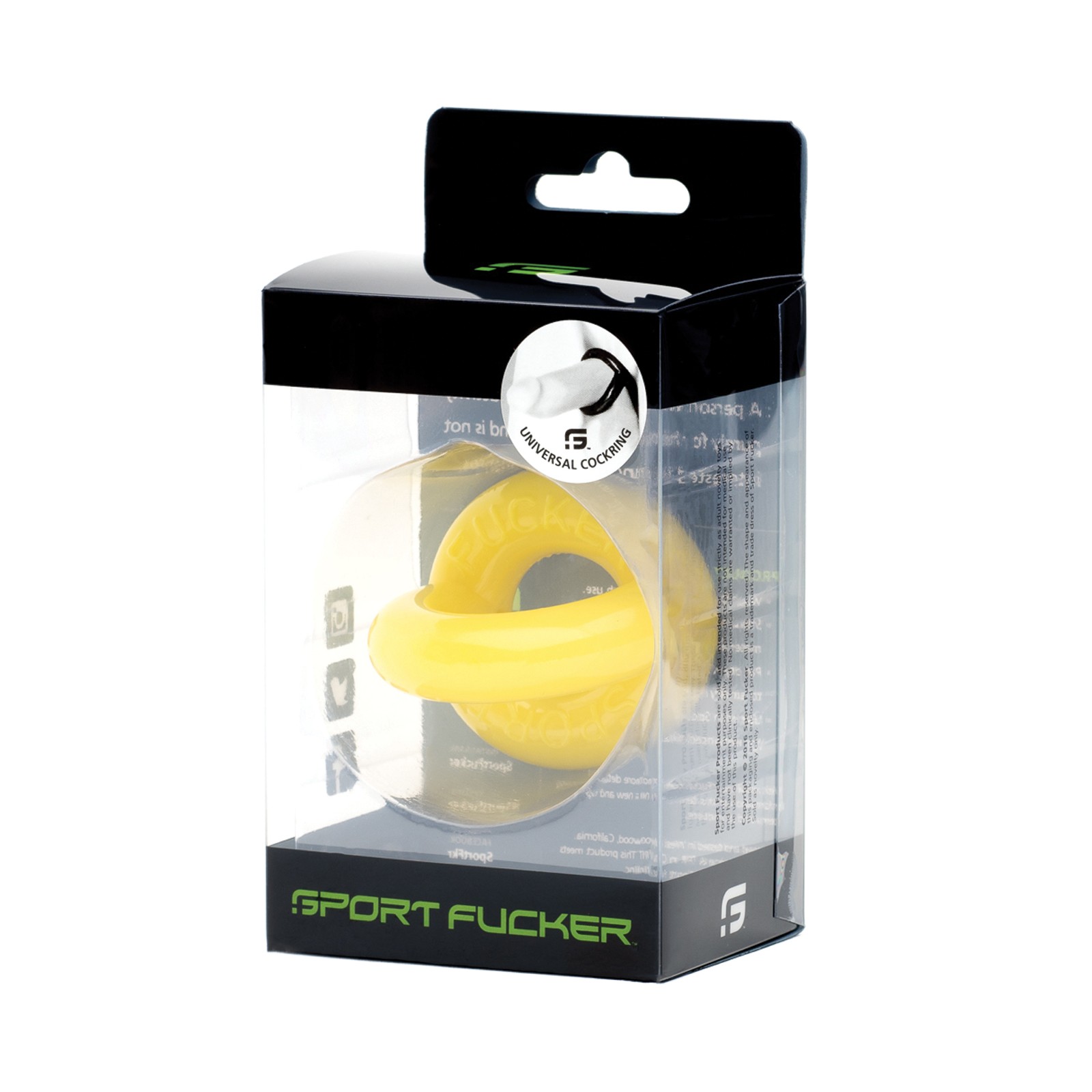 Anillo Universal para Pene Sport Fucker Amarillo Anillo Universal para Pene Sport Fucker Amarillo