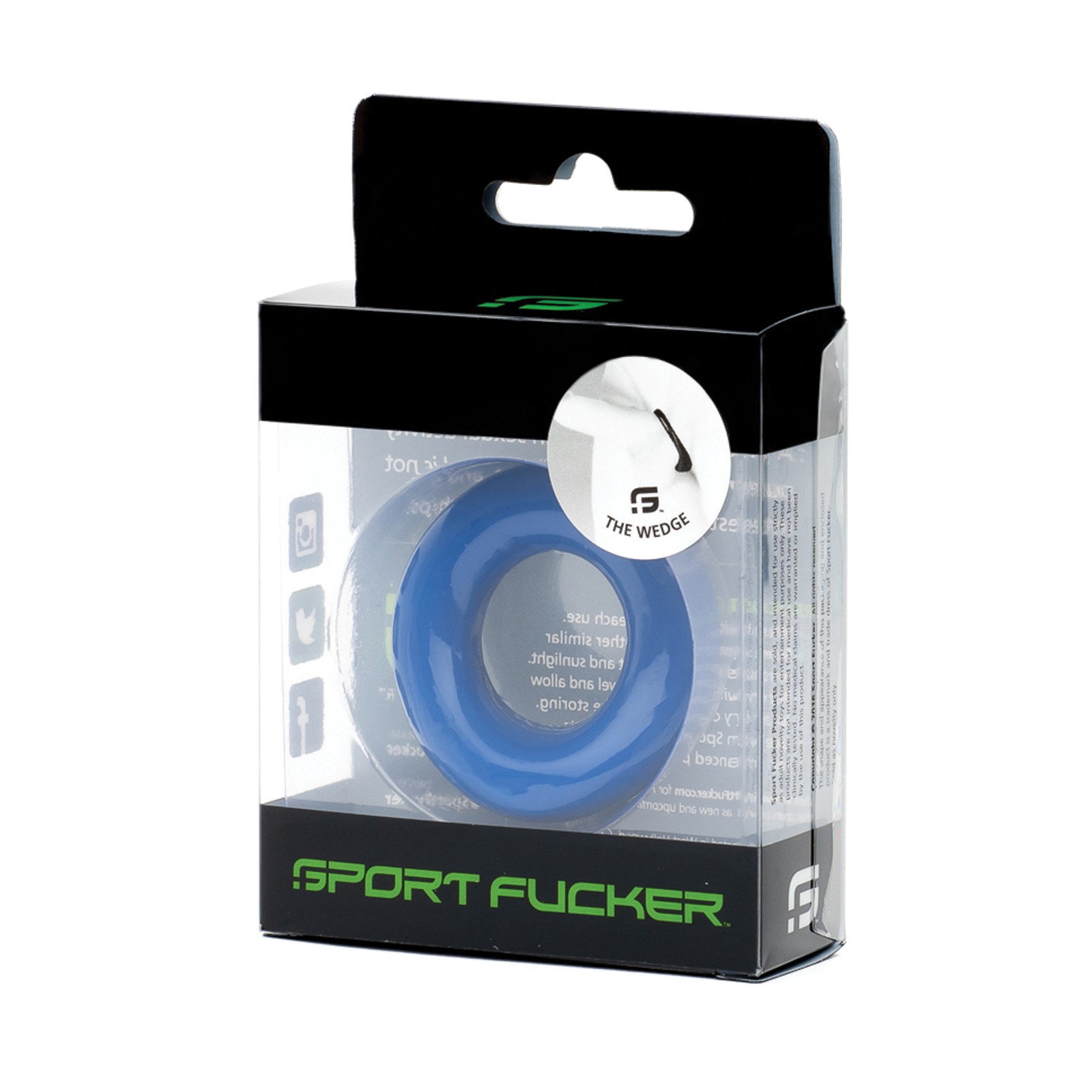 Sport Fucker Silicone Wedge - Azul Sport Fucker Silicone Wedge - Azul