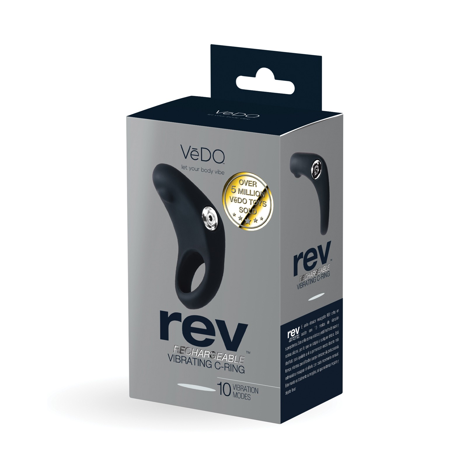 VeDO Rev Rechargeable C Ring Black VeDO Rev Rechargeable C Ring Black
