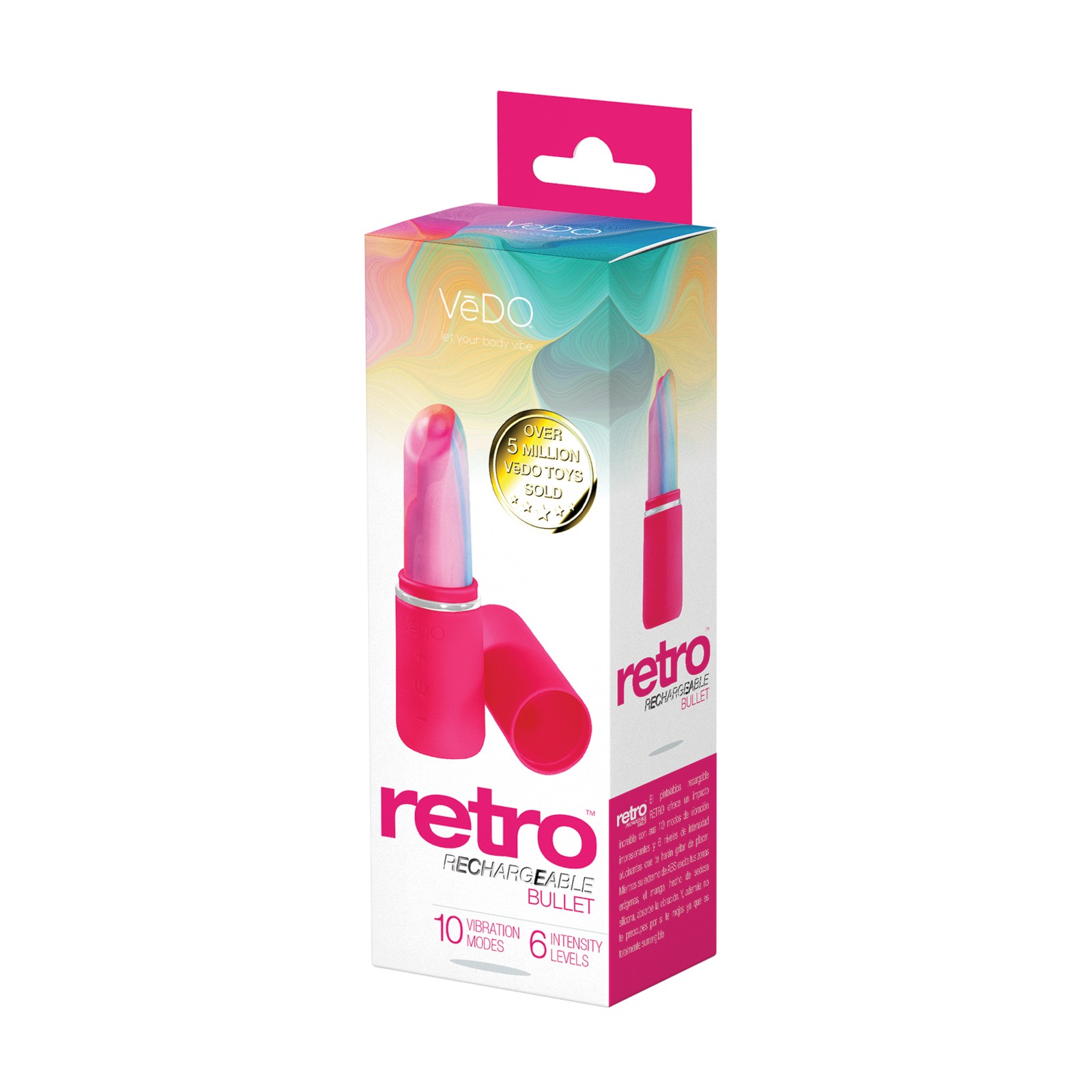 VeDO Retro Bullet Vibe for Targeted Stimulation VeDO Retro Bullet Vibe for Targeted Stimulation