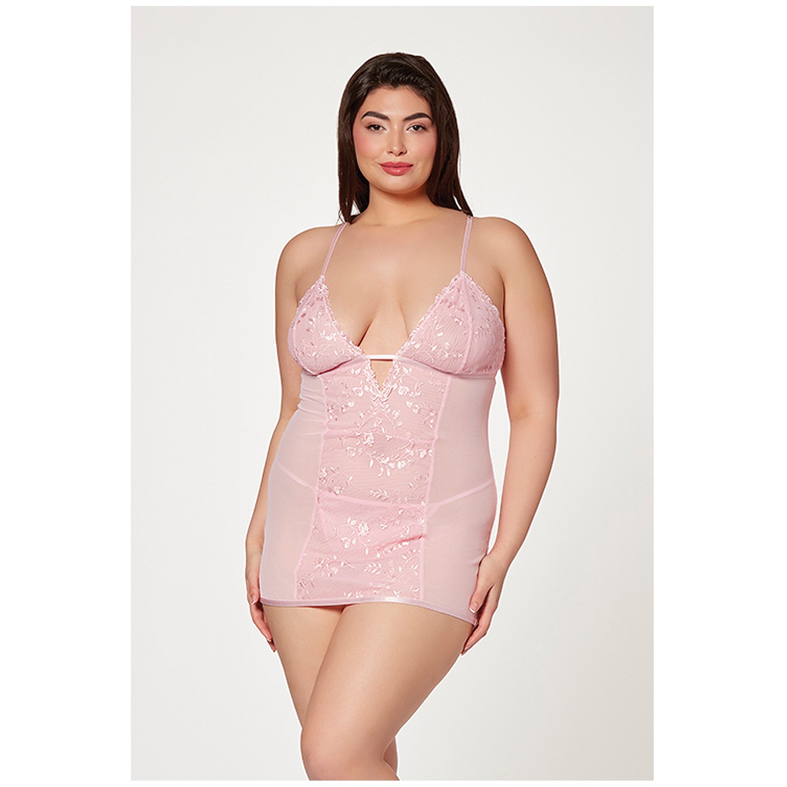Chemise Musical Floral & Tanga Chemise Musical Floral & Tanga