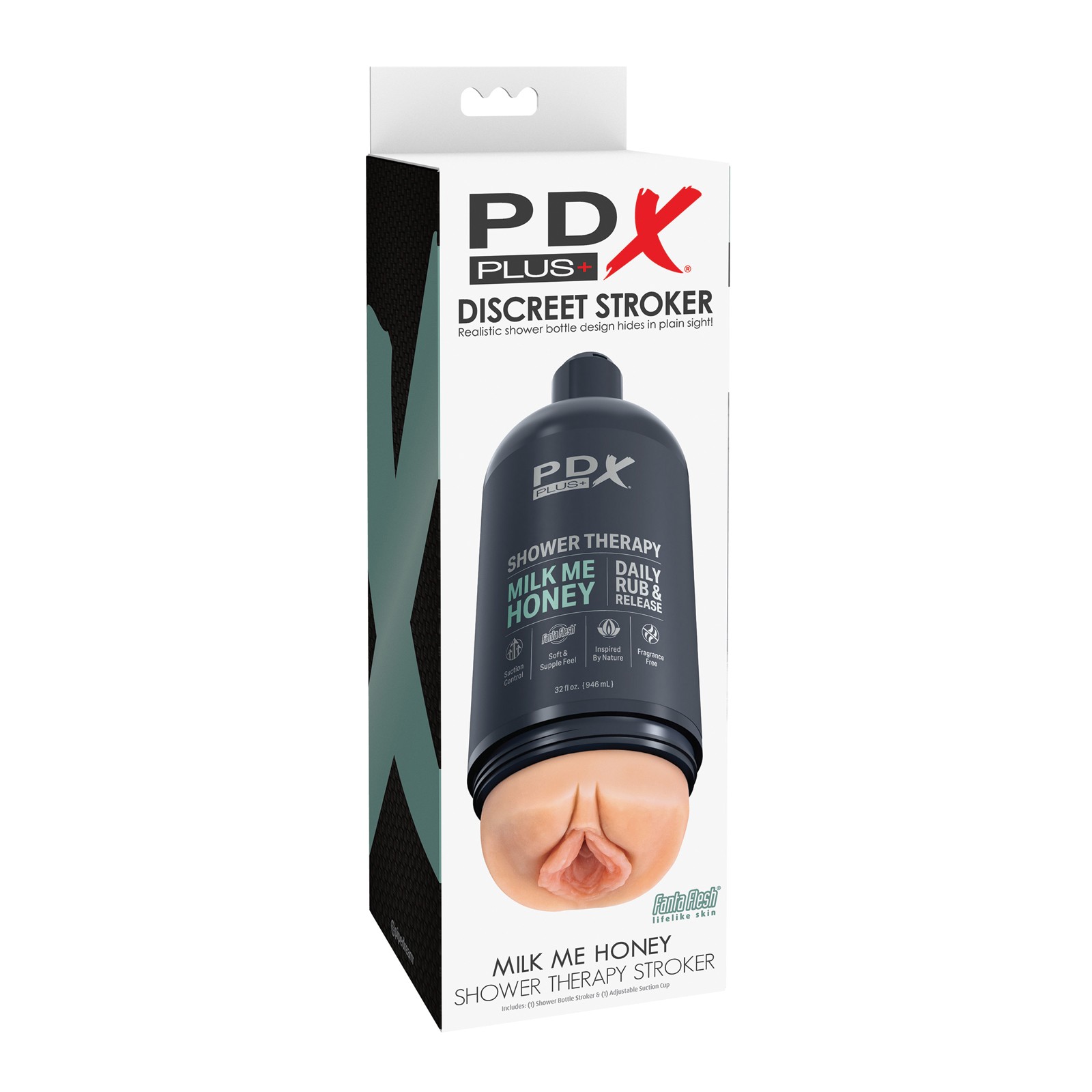PDX Plus Shower Therapy - Discreet Pleasure in the Shower PDX Plus Shower Therapy - Discreet Pleasure in the Shower