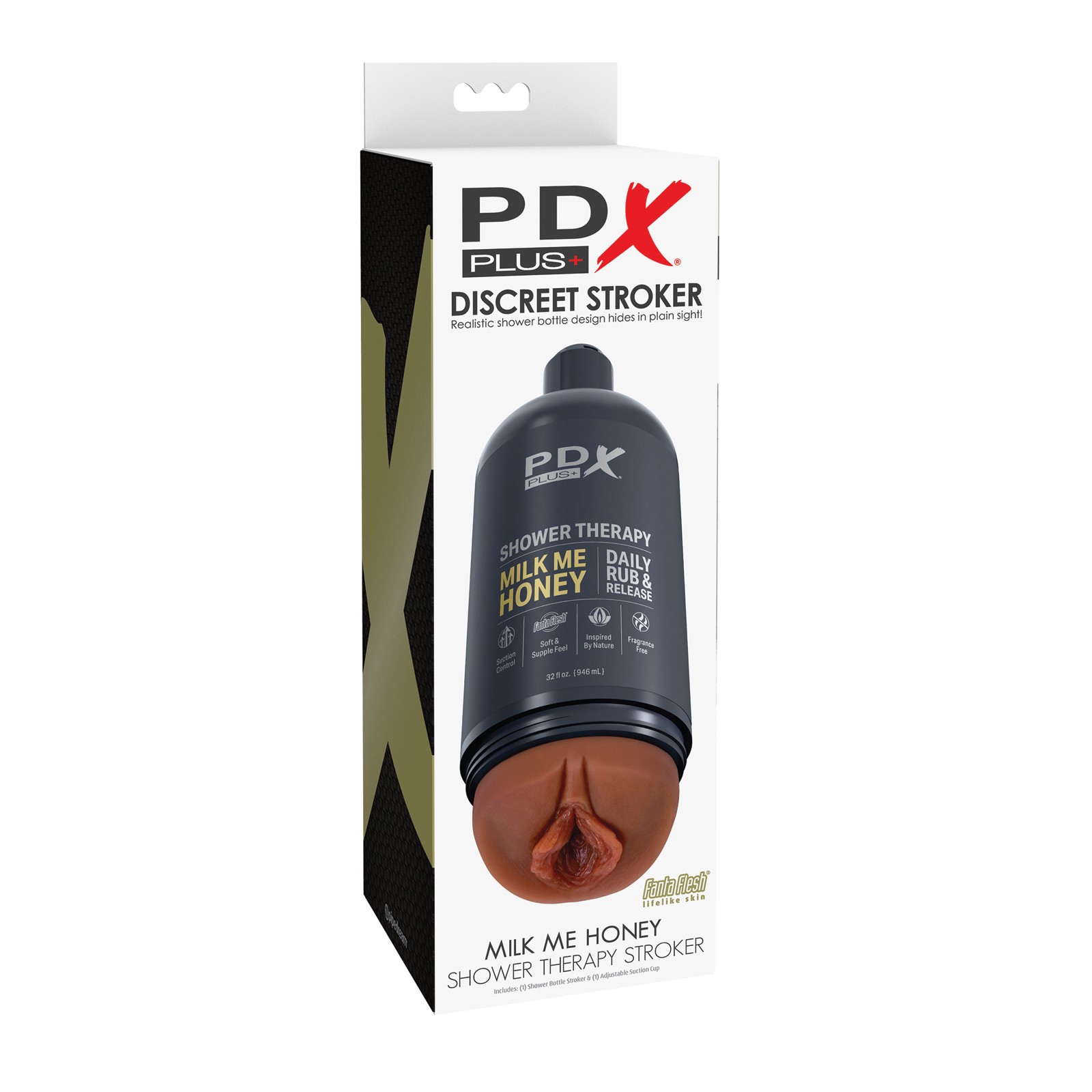 PDX Plus Shower Therapy Milk Me Honey - Ultimate Pleasure PDX Plus Shower Therapy Milk Me Honey - Ultimate Pleasure