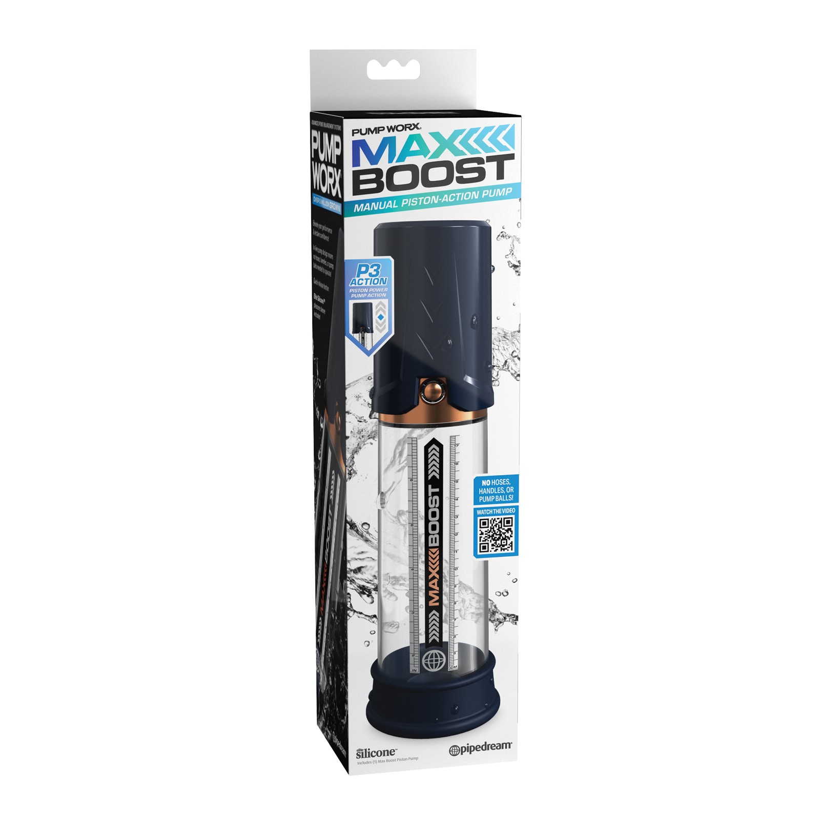 Pump Worx Max Boost Azul Bomba de Pene Pump Worx Max Boost Azul Bomba de Pene